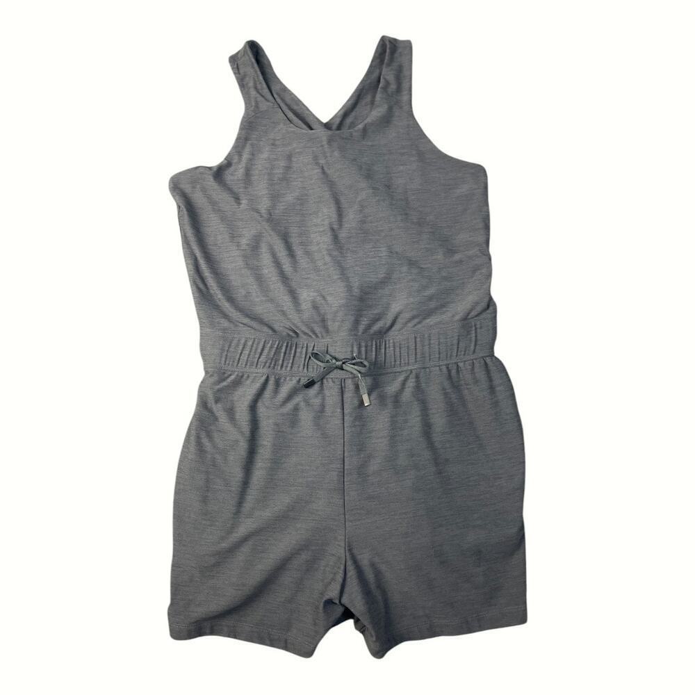 Kuhl Women’s Medium Granite Heather High Performance Soft Knit Revivr Romper